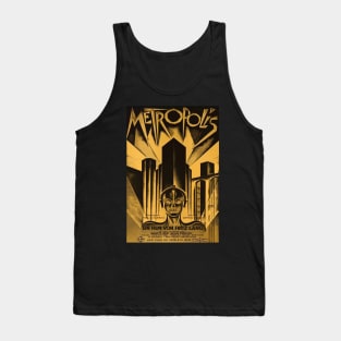 Metropolis Vintage Poster 1927 Tank Top